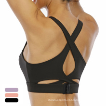 Sujetador de gimnasio esencial de moda 4xl belleza de belleza Run Sport Sport Bra Mujeres que absorben sudor de yoga Fitness sujetador